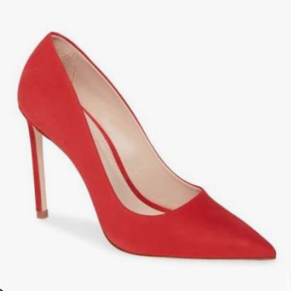 Never Worn Red SCHUTZ Pumps